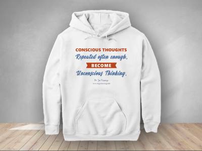 Conscious thoughts become unconscious thinking
